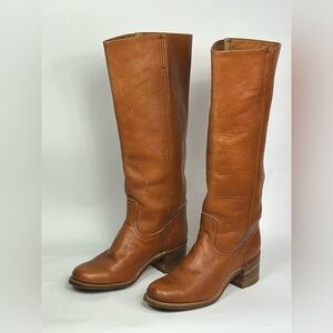 Frye Campus Boots Tan Size 8